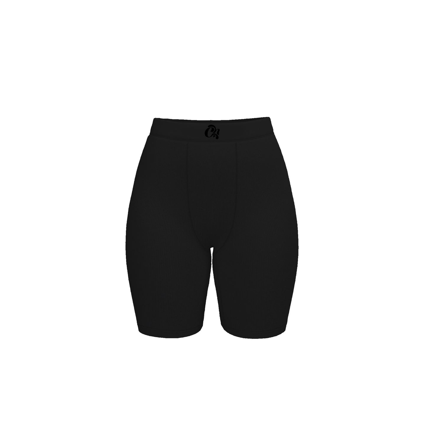 Ribbed Shorts (Onyx)