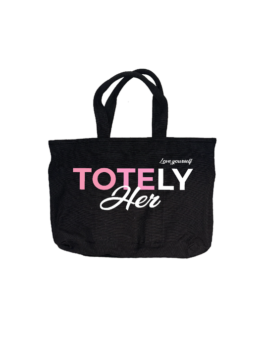 Canvas Tote Bag (Black)