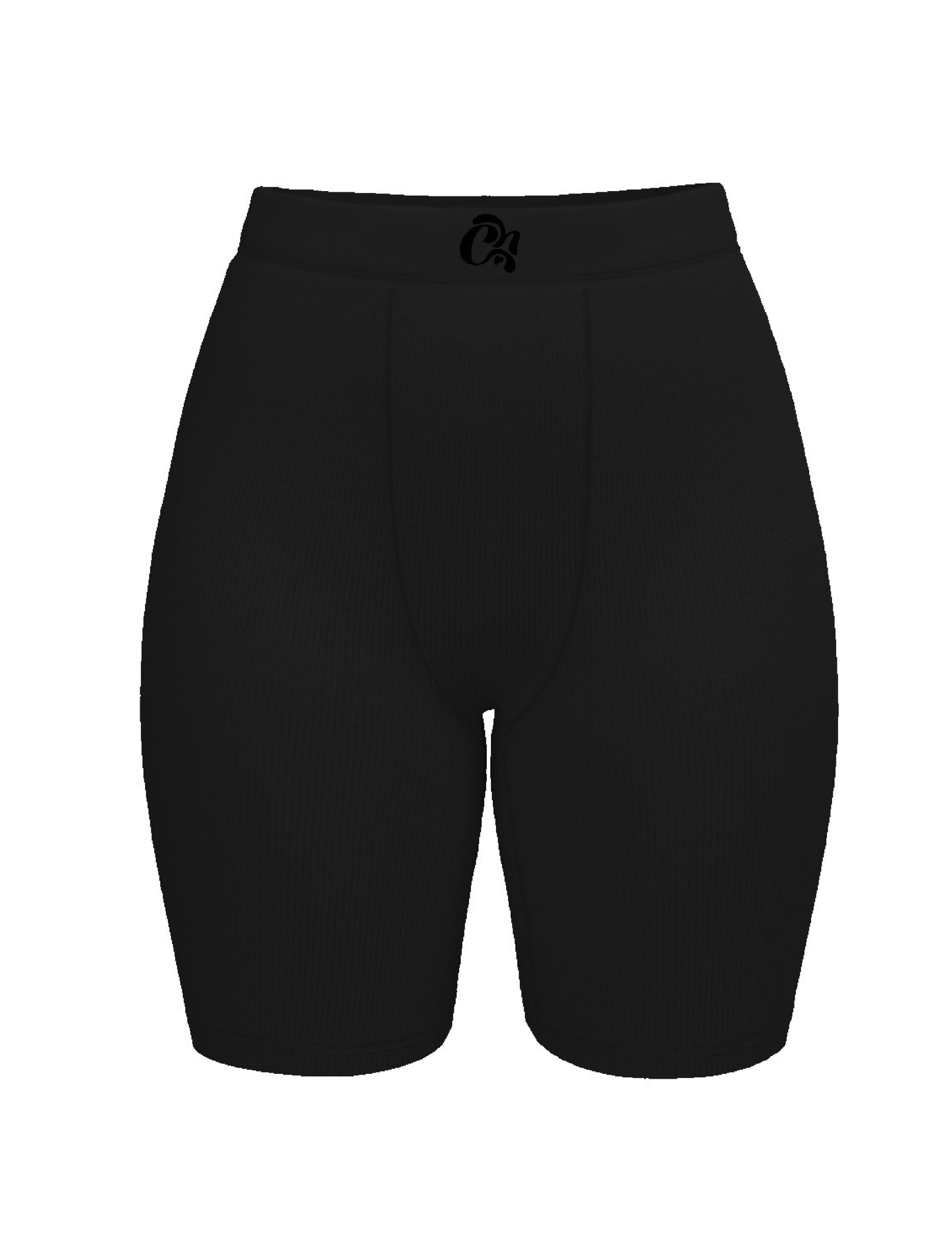 Ribbed Shorts (Onyx)