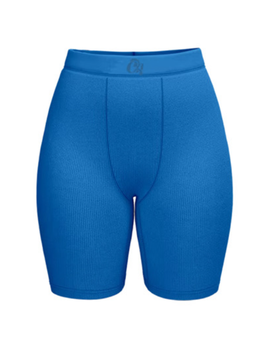 Ribbed Shorts (Blu)